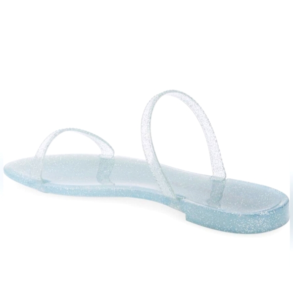 Stuart Weitzman Sawyer Sparkle Slide Sandal - Picture 2 of 4